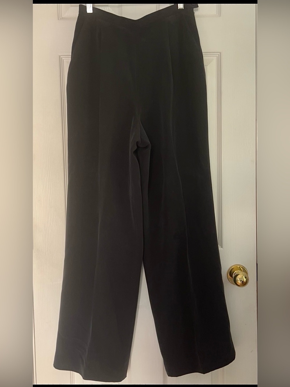 Ralph Lauren Black Silk Pants
